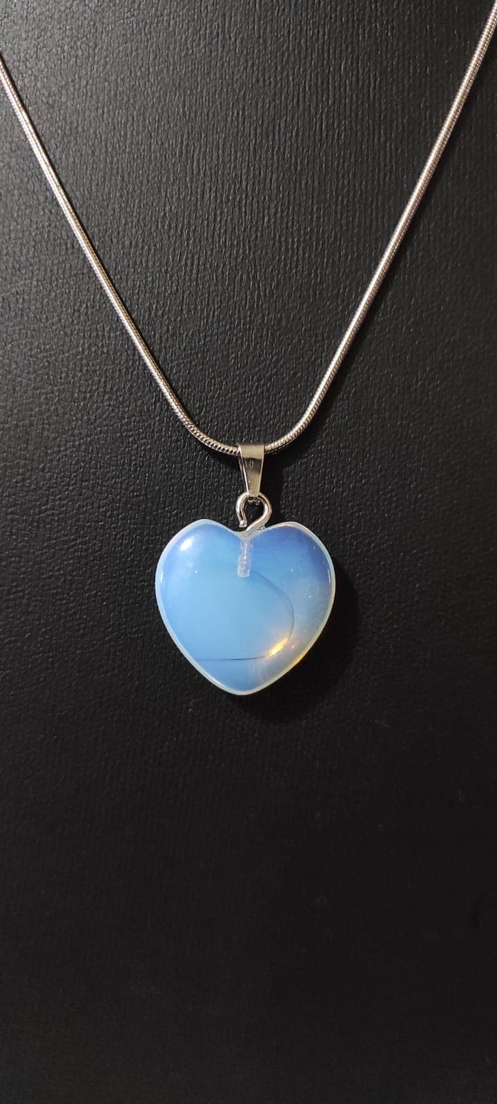 Kalpli Kolye Opal Taşı Kolye Kadın Kolye Doğal Taş Kolye Opal Taşı